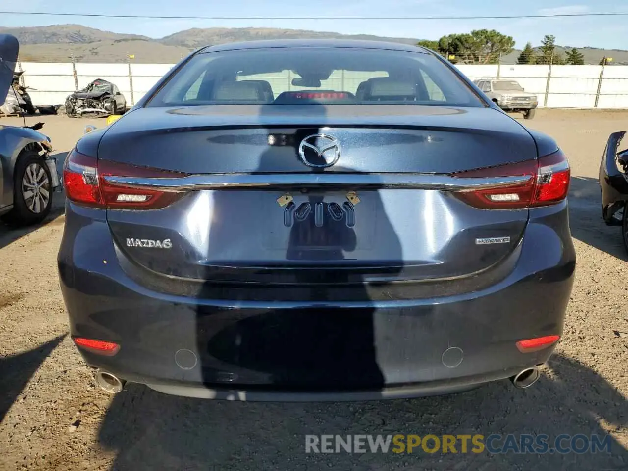 6 fotografías del automóvil dañado JM1GL1VMXK1506018 MAZDA 6 2019