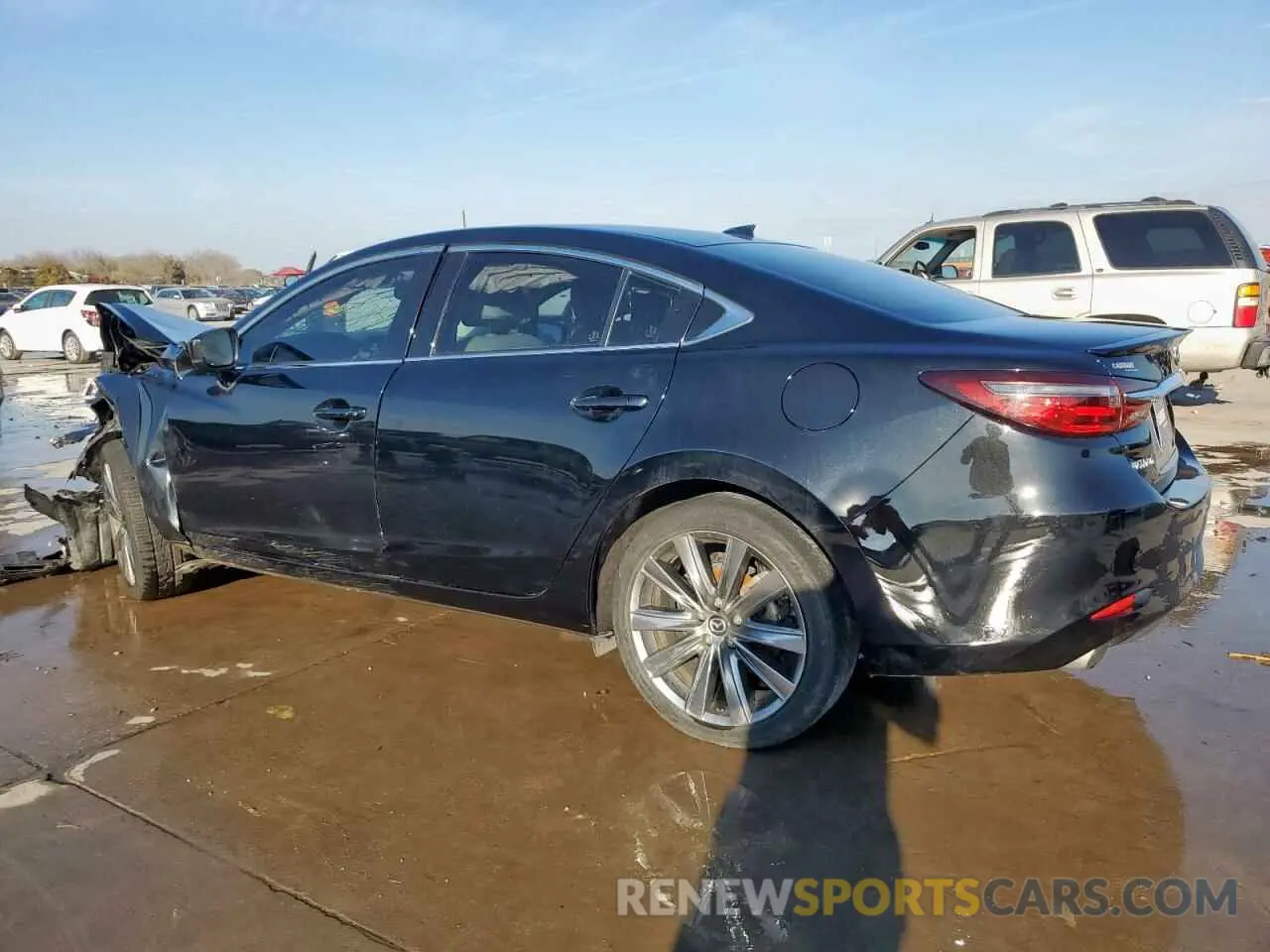 2 fotografías del automóvil dañado JM1GL1WY0K1502917 MAZDA 6 2019