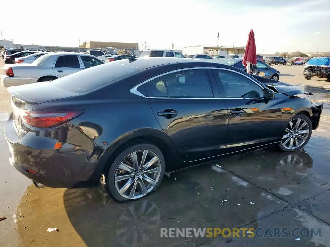 3 fotografías del automóvil dañado JM1GL1WY0K1502917 MAZDA 6 2019