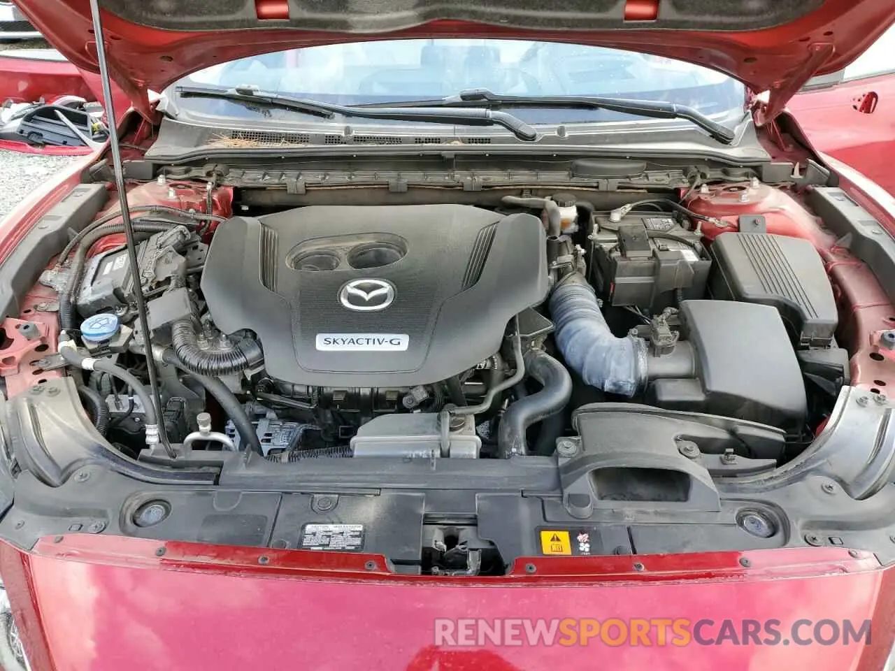 11 fotografías del automóvil dañado JM1GL1WY3K1510607 MAZDA 6 2019