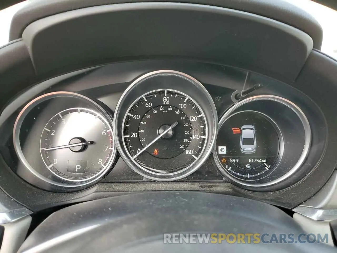 9 fotografías del automóvil dañado JM1GL1WY3K1510607 MAZDA 6 2019
