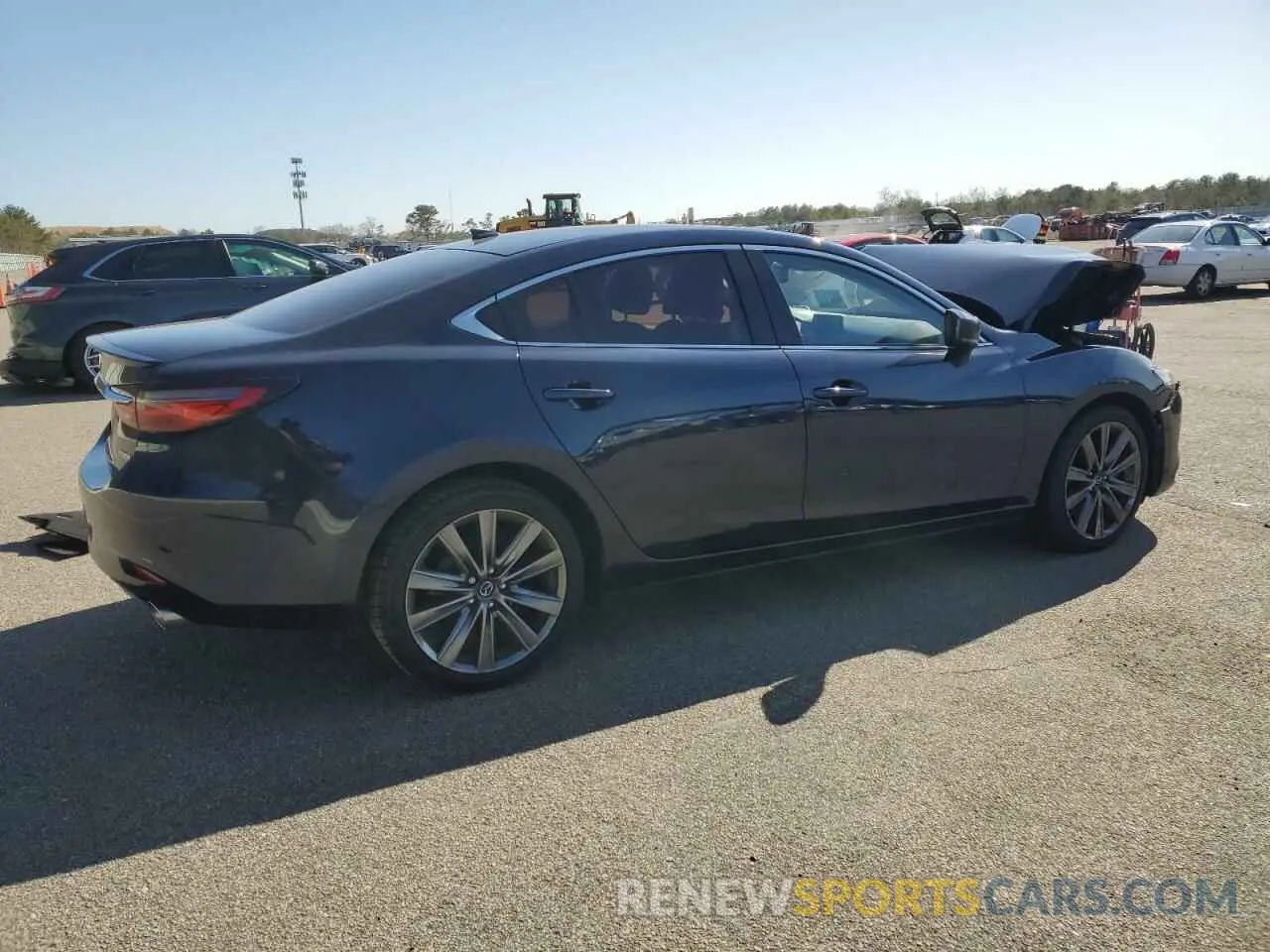 3 fotografías del automóvil dañado JM1GL1WY5K1509720 MAZDA 6 2019