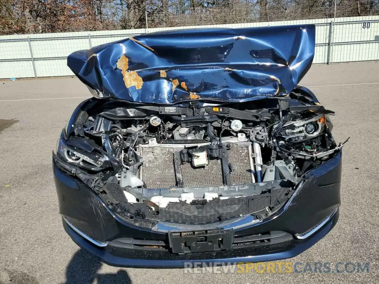 5 fotografías del automóvil dañado JM1GL1WY5K1509720 MAZDA 6 2019