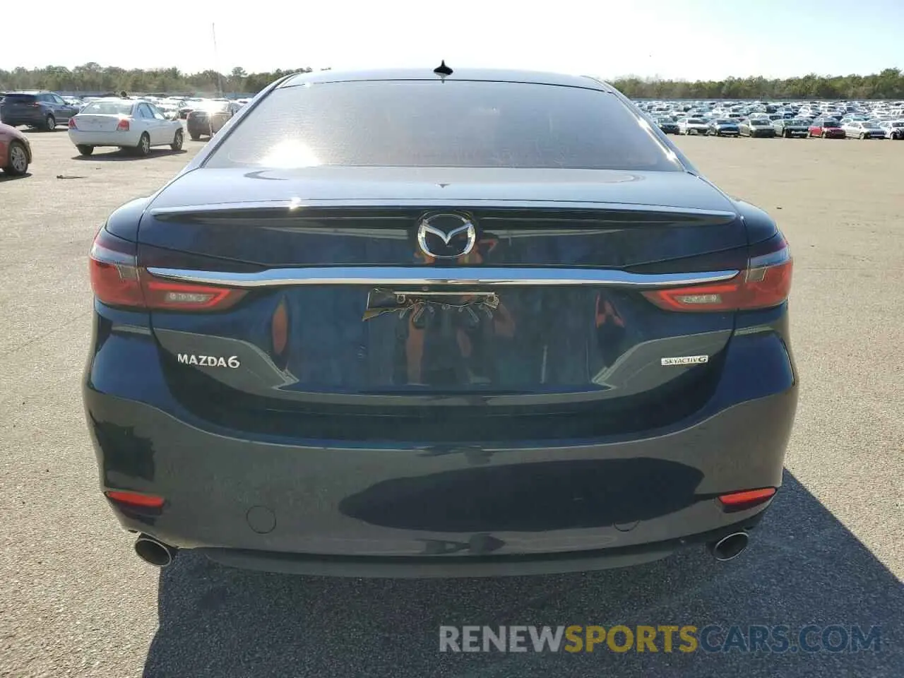 6 fotografías del automóvil dañado JM1GL1WY5K1509720 MAZDA 6 2019