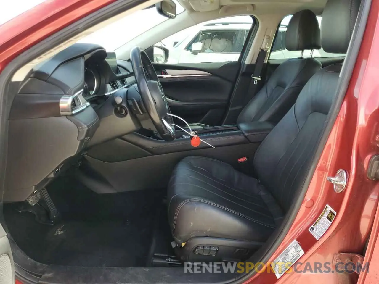 7 fotografías del automóvil dañado JM1GL1WY9K1508859 MAZDA 6 2019