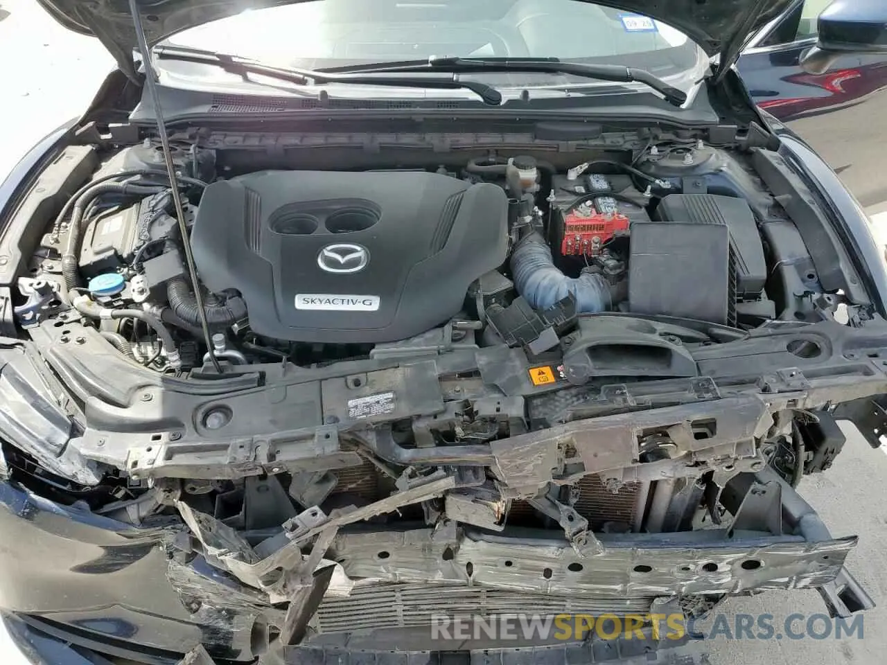 11 fotografías del automóvil dañado JM1GL1TY3L1526523 MAZDA 6 2020