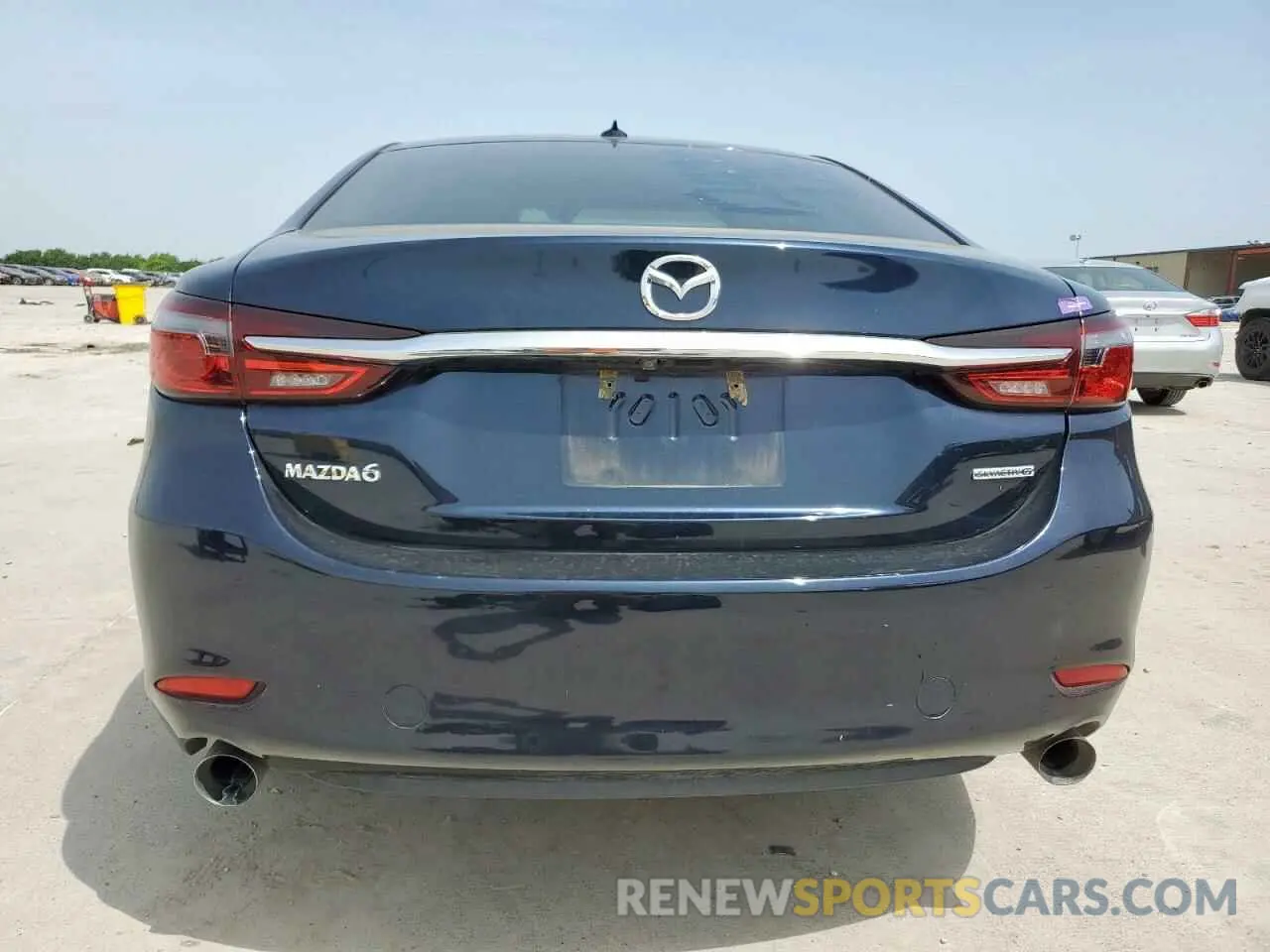 6 fotografías del automóvil dañado JM1GL1TY3L1526523 MAZDA 6 2020