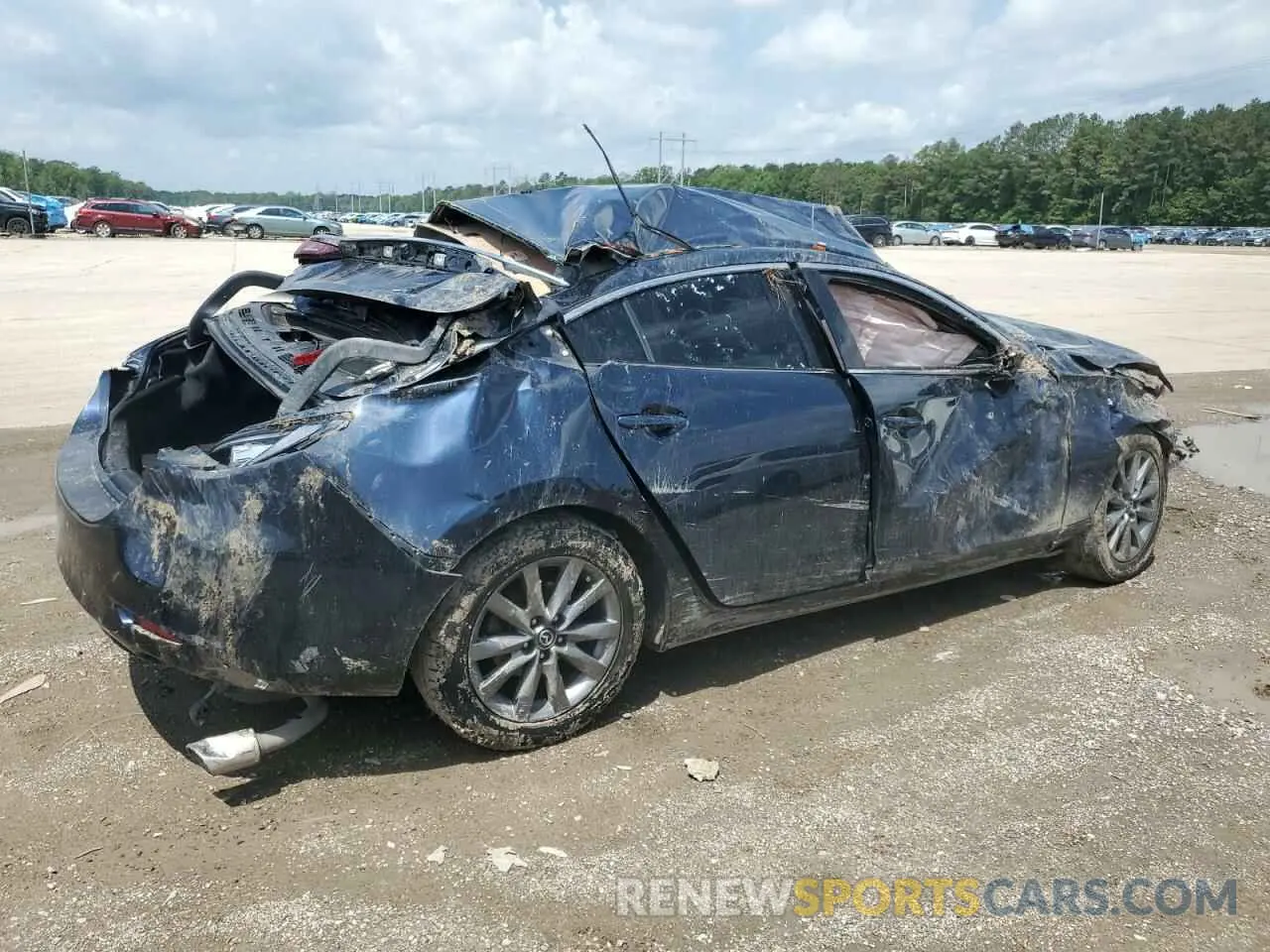 3 fotografías del automóvil dañado JM1GL1UM5L1517883 MAZDA 6 2020
