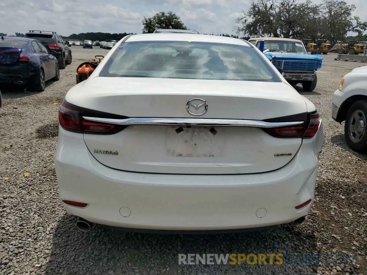 6 fotografías del automóvil dañado JM1GL1UM7L1521143 MAZDA 6 2020