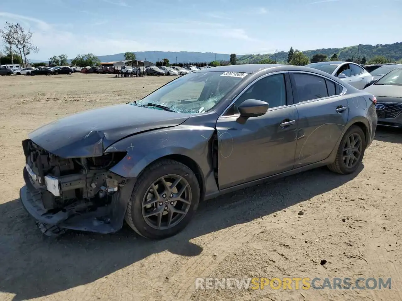 1 fotografías del automóvil dañado JM1GL1UM8L1516694 MAZDA 6 2020