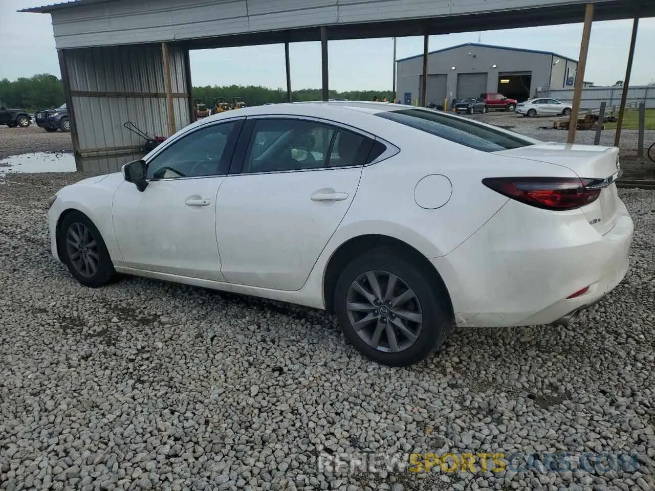 2 fotografías del automóvil dañado JM1GL1UM8L1518381 MAZDA 6 2020