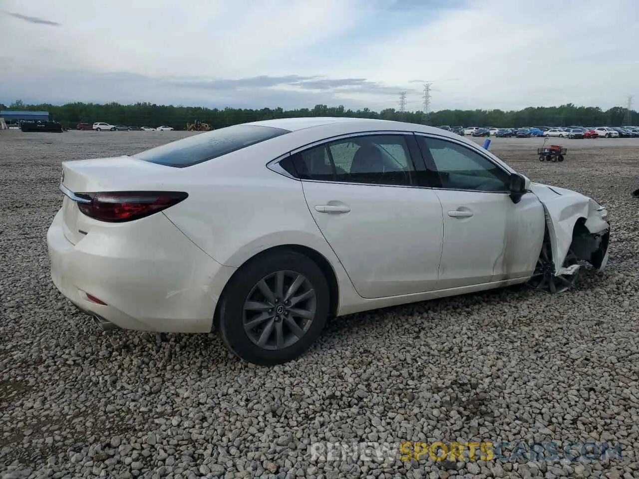 3 fotografías del automóvil dañado JM1GL1UM8L1518381 MAZDA 6 2020