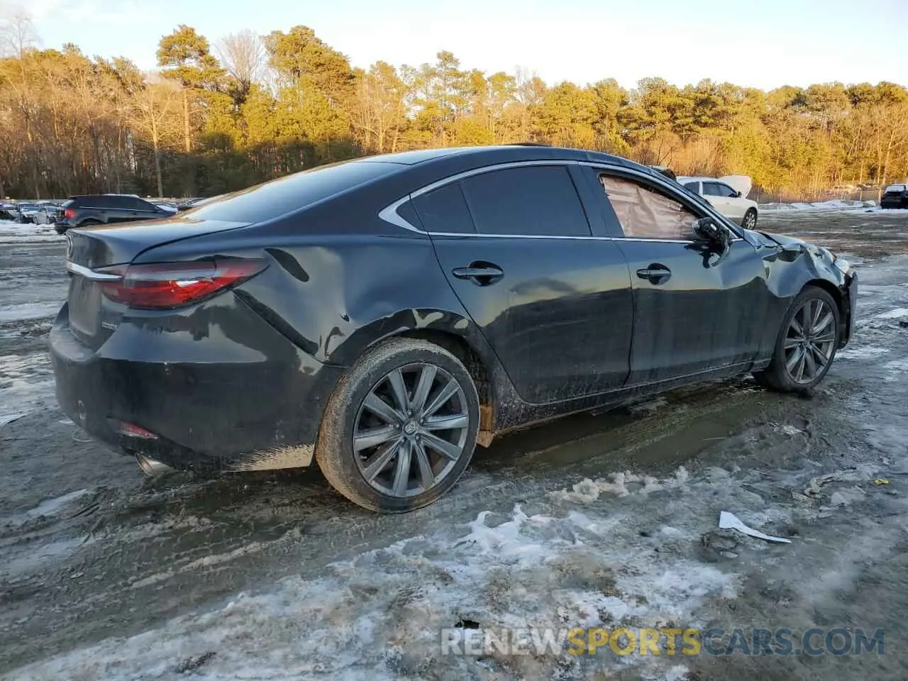 3 fotografías del automóvil dañado JM1GL1VM2L1524921 MAZDA 6 2020