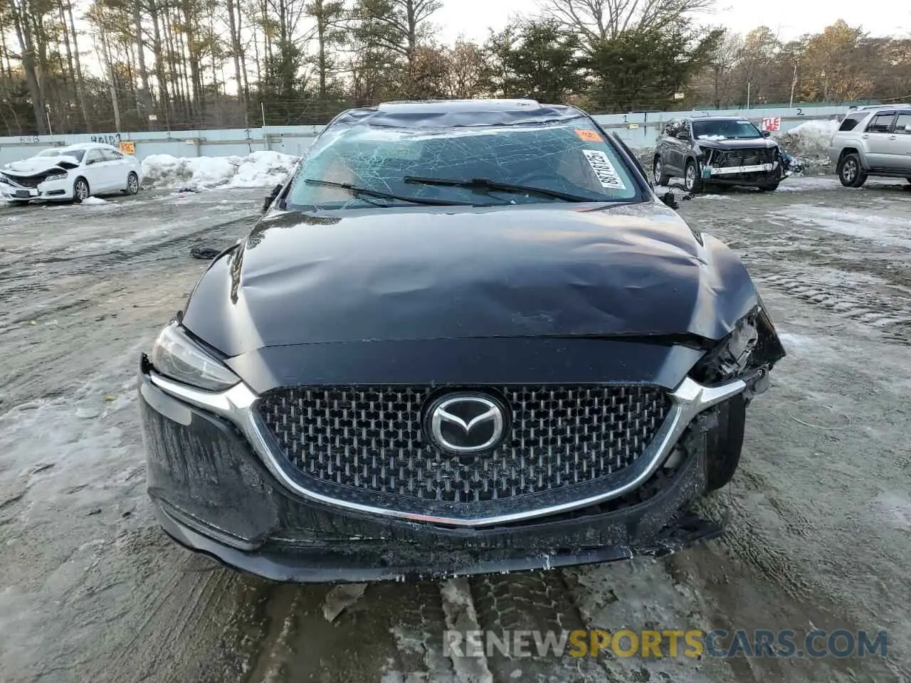 5 fotografías del automóvil dañado JM1GL1VM2L1524921 MAZDA 6 2020
