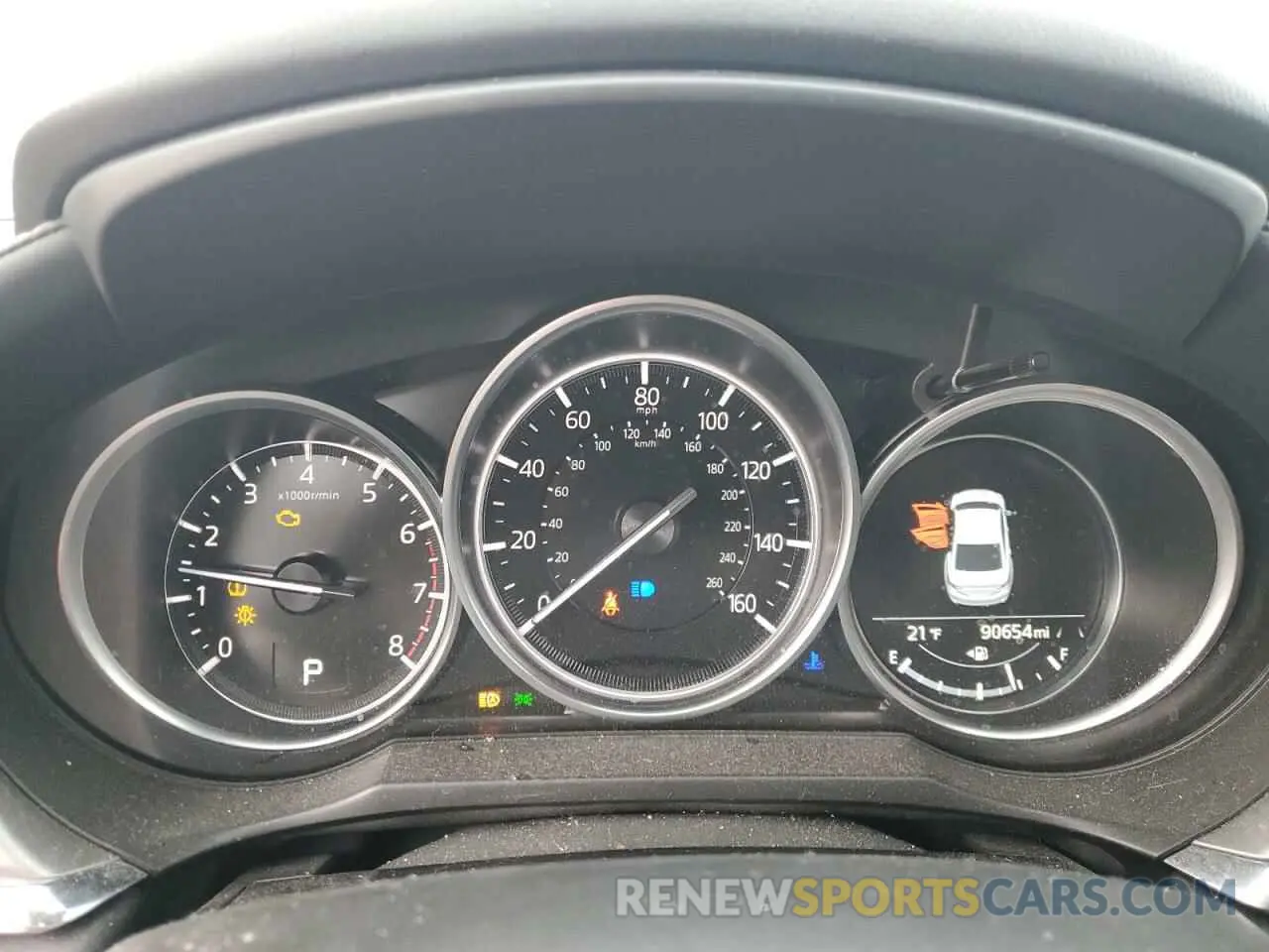 9 fotografías del automóvil dañado JM1GL1VM4L1515024 MAZDA 6 2020