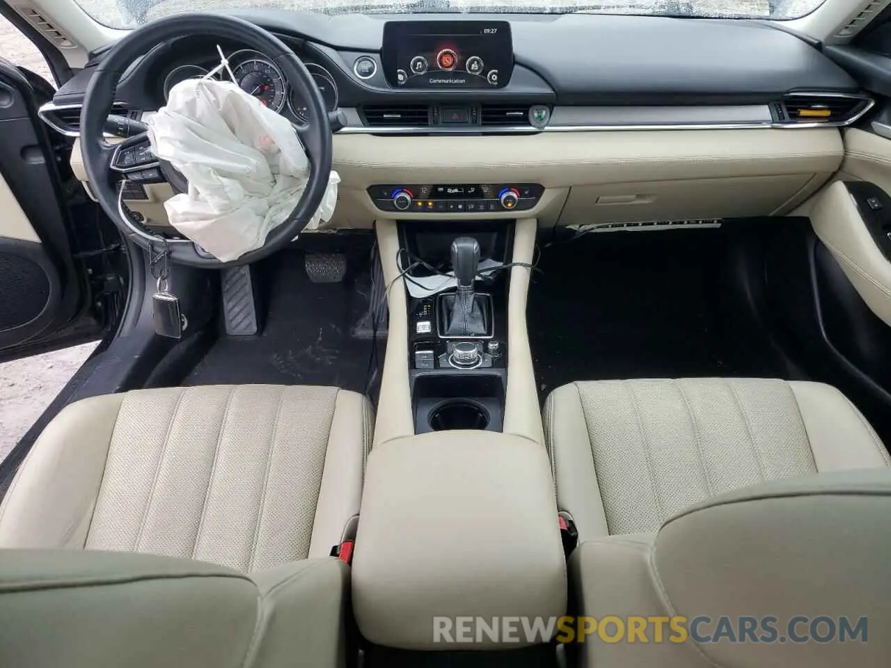 8 fotografías del automóvil dañado JM1GL1VM6L1516319 MAZDA 6 2020