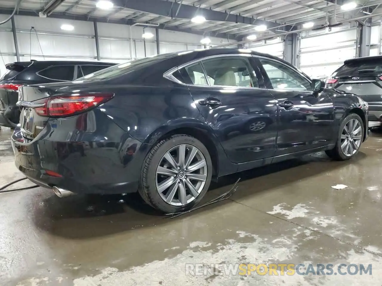 3 fotografías del automóvil dañado JM1GL1VM9L1522485 MAZDA 6 2020
