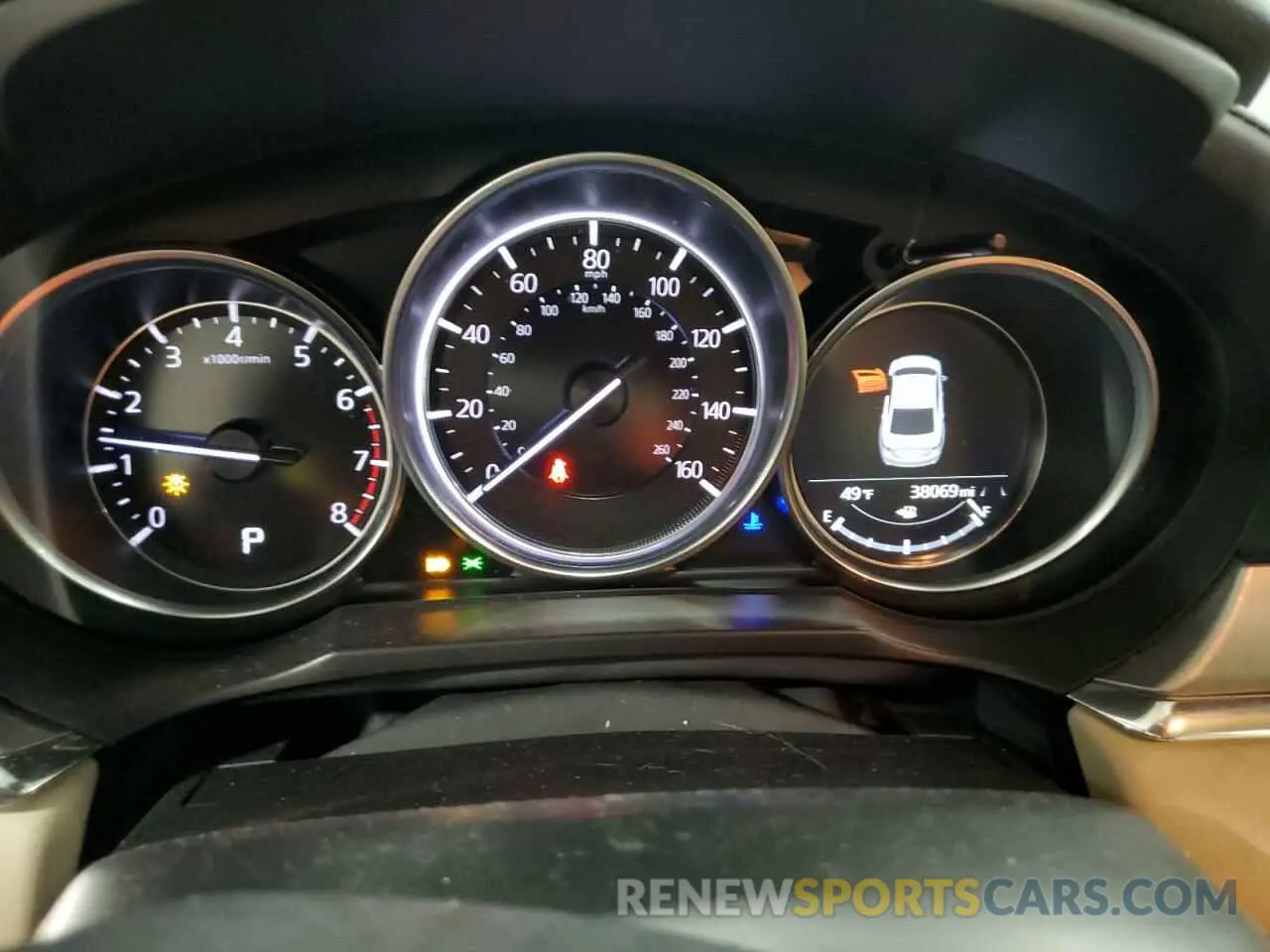 9 fotografías del automóvil dañado JM1GL1VM9L1522485 MAZDA 6 2020