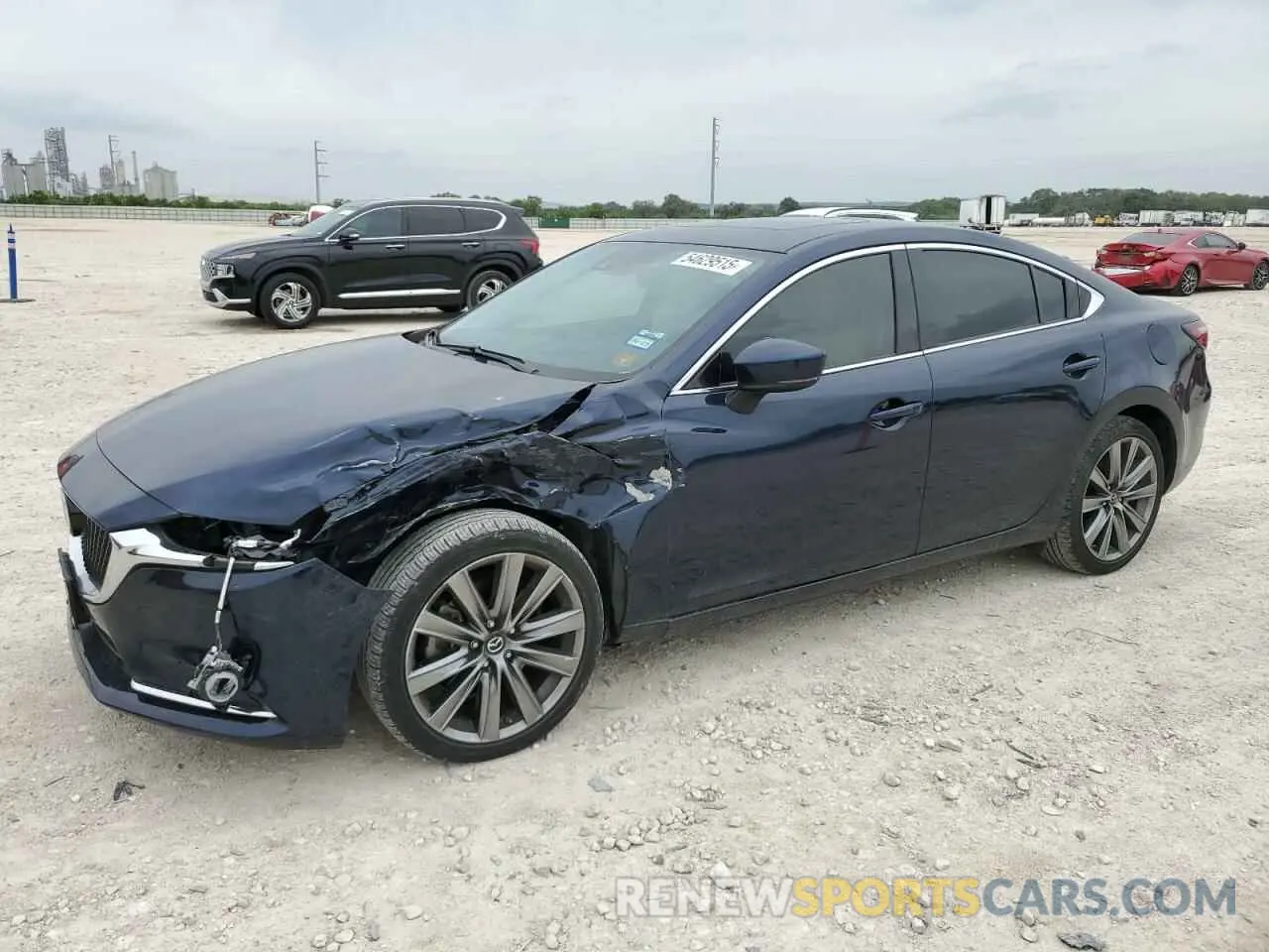 1 fotografías del automóvil dañado JM1GL1WY7L1512927 MAZDA 6 2020