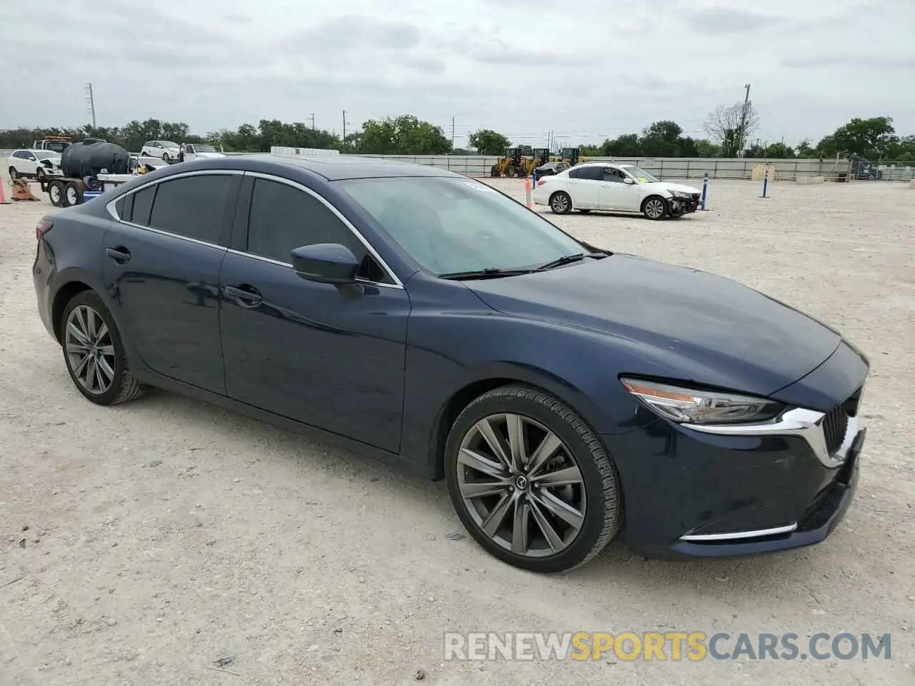 4 fotografías del automóvil dañado JM1GL1WY7L1512927 MAZDA 6 2020