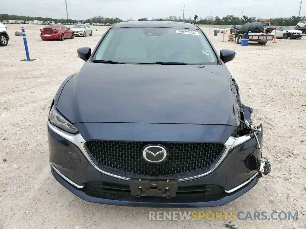 5 fotografías del automóvil dañado JM1GL1WY7L1512927 MAZDA 6 2020