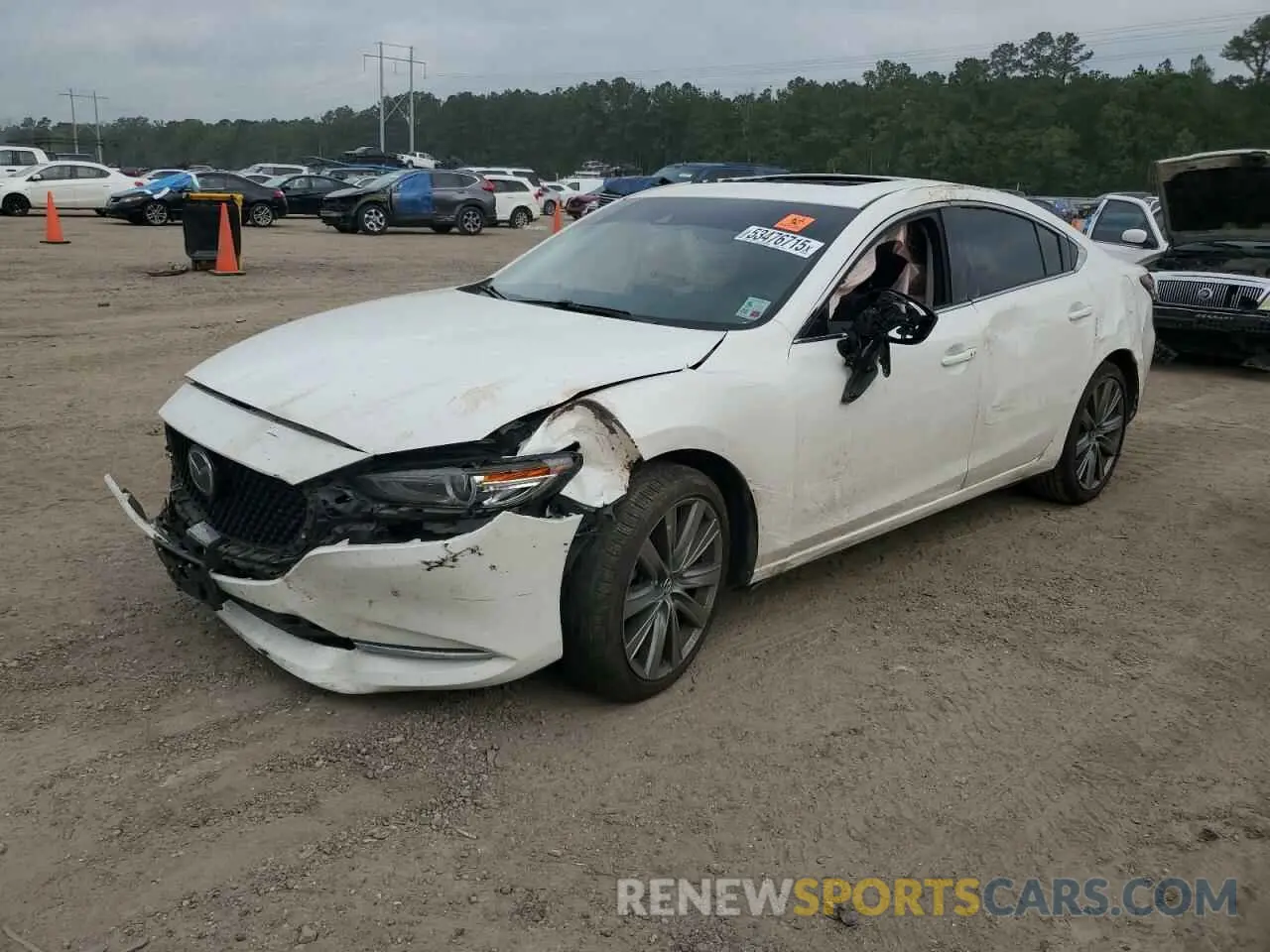 1 fotografías del automóvil dañado JM1GL1WYXL1521248 MAZDA 6 2020