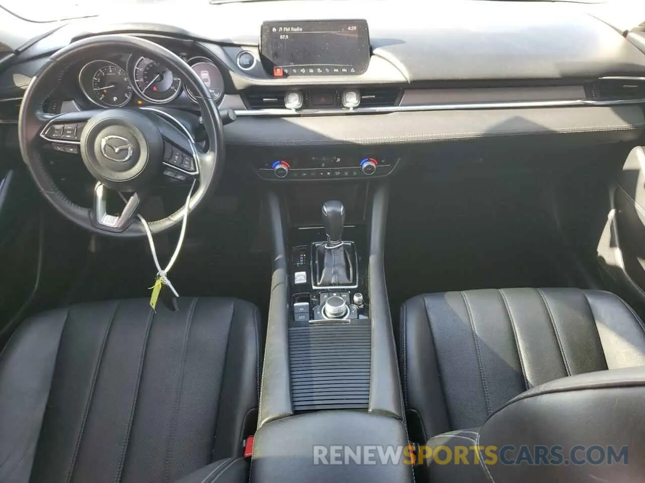 8 fotografías del automóvil dañado JM1GL1VM0M1612027 MAZDA 6 2021
