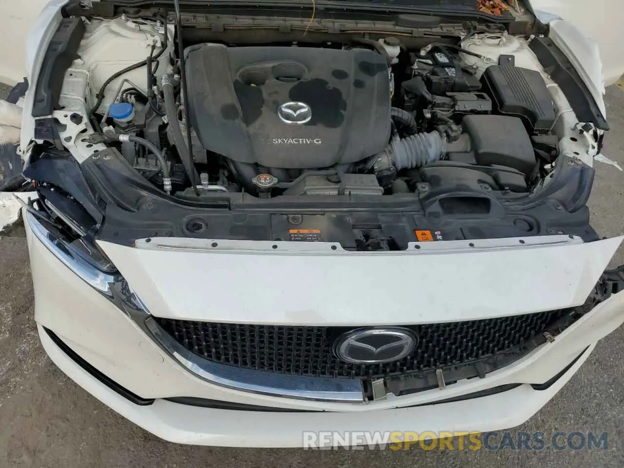 11 fotografías del automóvil dañado JM1GL1VM2M1604849 MAZDA 6 2021