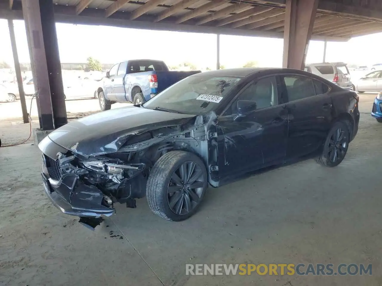 1 fotografías del automóvil dañado JM1GL1VM4M1602522 MAZDA 6 2021