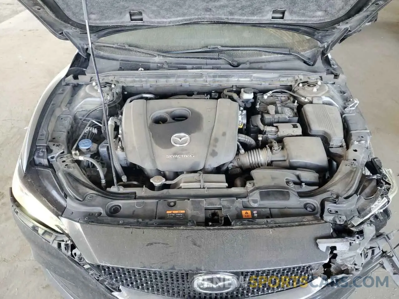11 fotografías del automóvil dañado JM1GL1VM4M1602522 MAZDA 6 2021