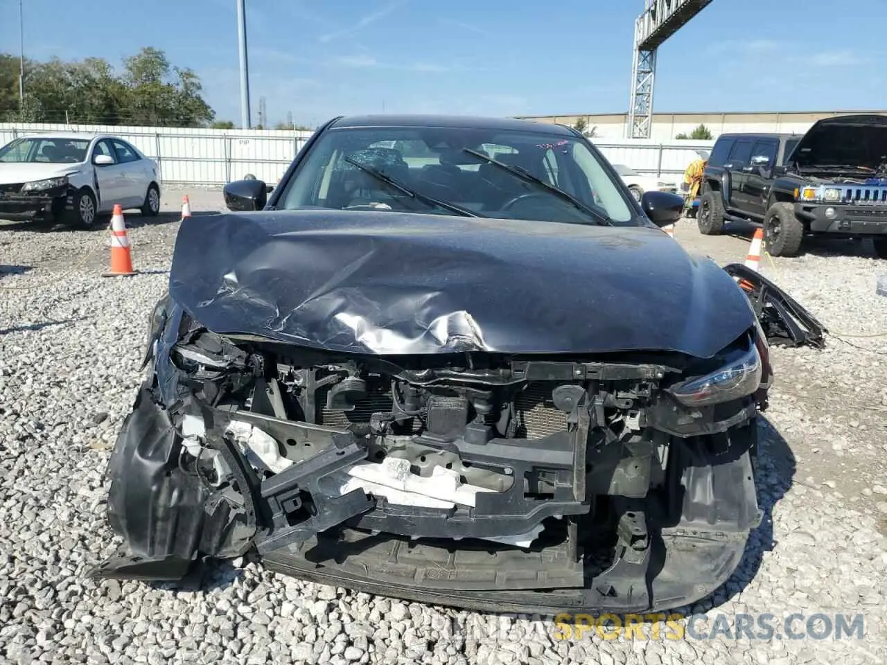 5 fotografías del automóvil dañado JM1GL1VM4M1603945 MAZDA 6 2021