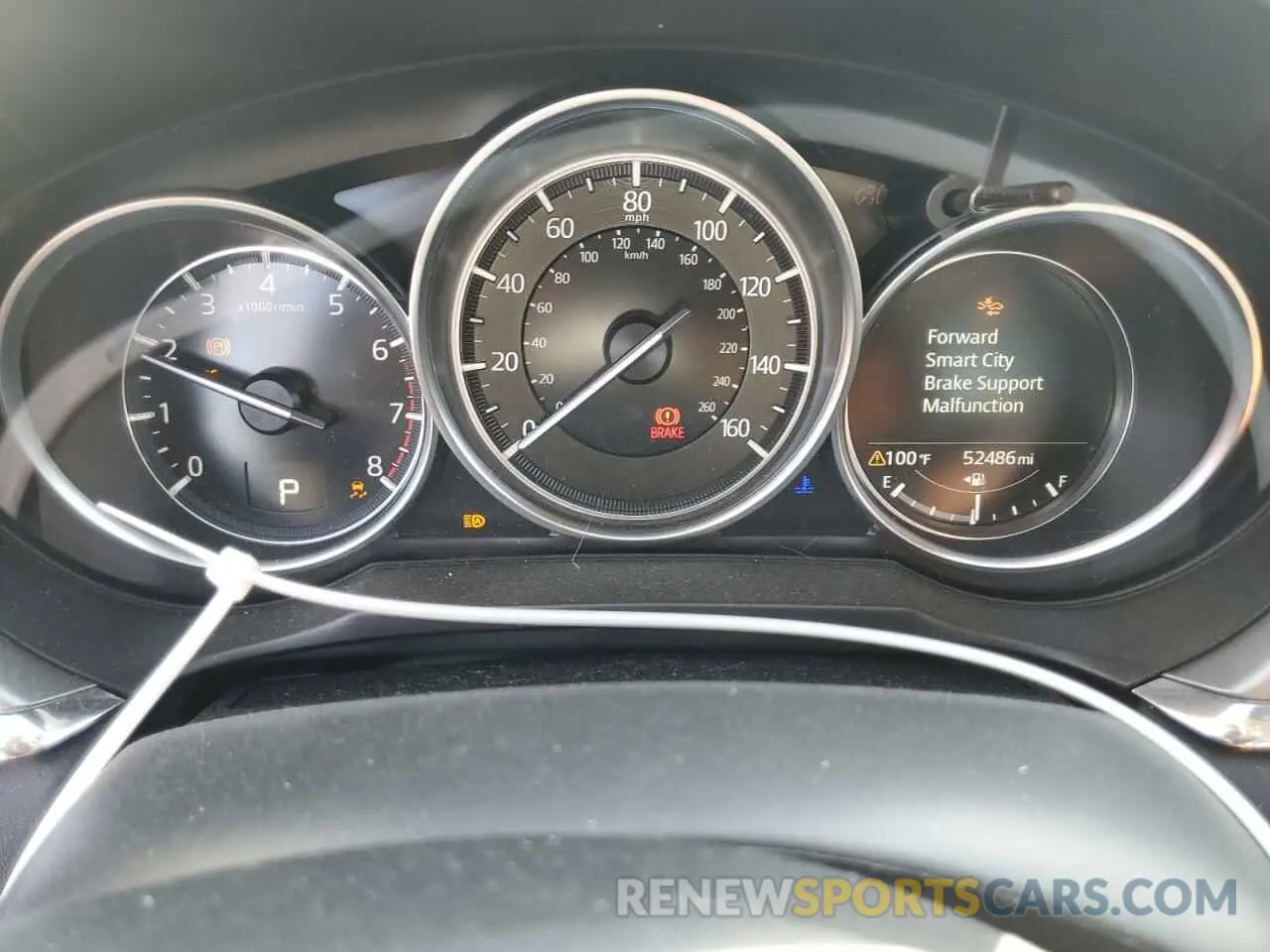 9 fotografías del automóvil dañado JM1GL1VM4M1603945 MAZDA 6 2021