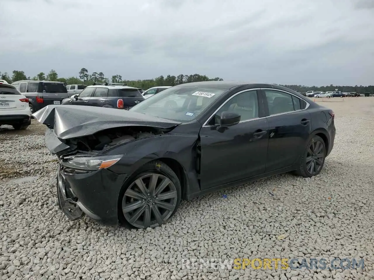 1 fotografías del automóvil dañado JM1GL1VM4M1605162 MAZDA 6 2021
