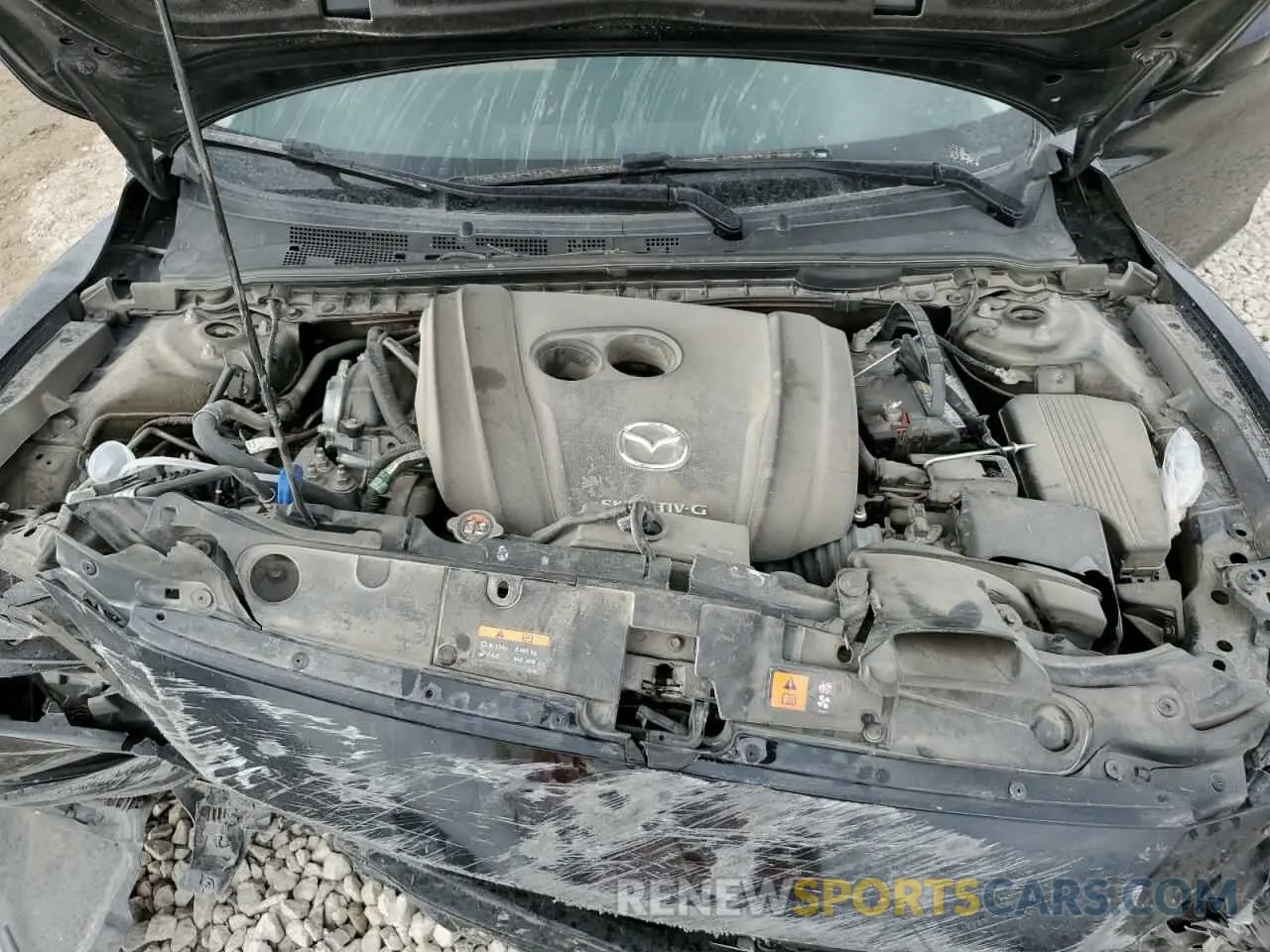 13 fotografías del automóvil dañado JM1GL1VM4M1605162 MAZDA 6 2021