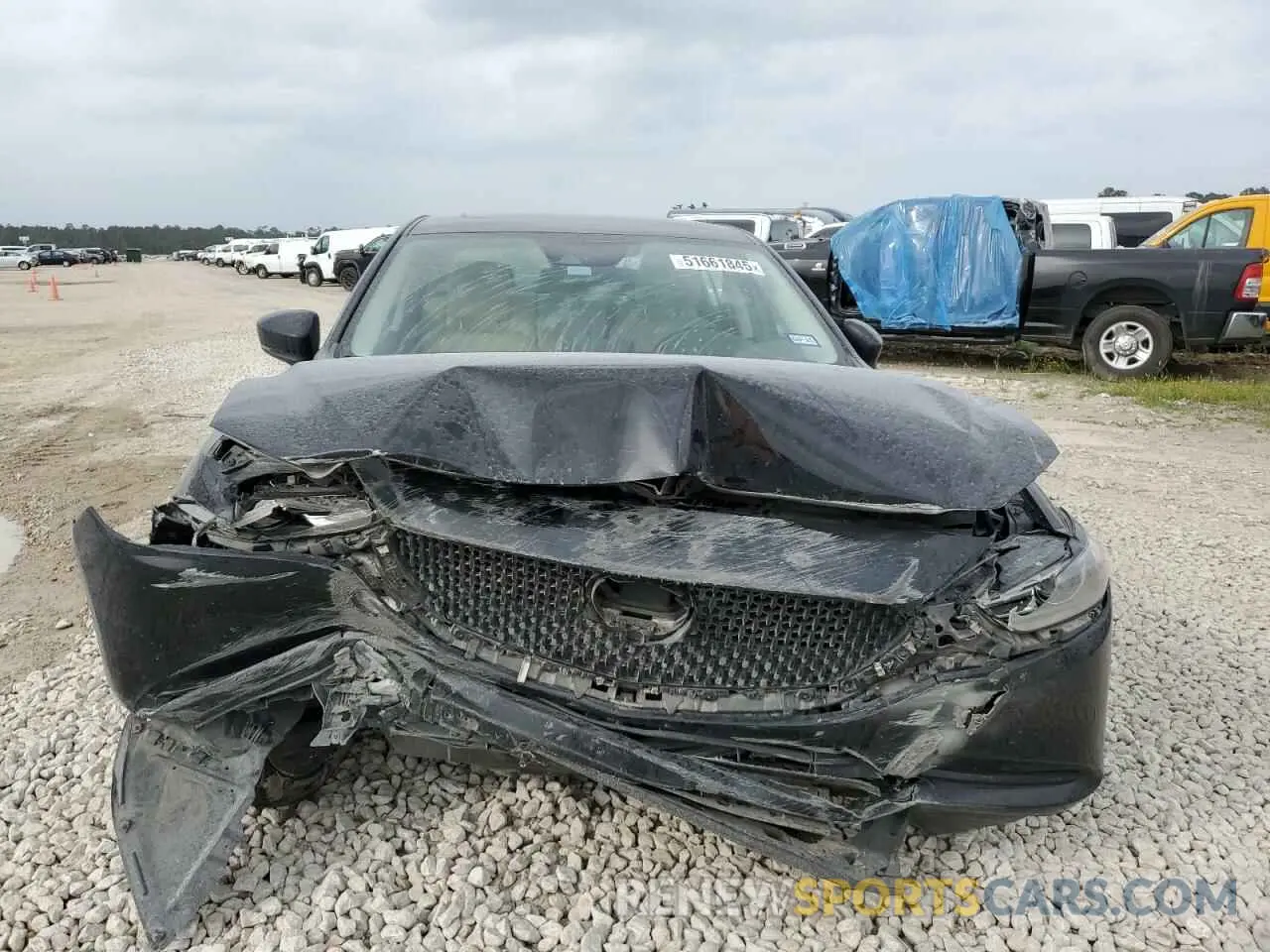 5 fotografías del automóvil dañado JM1GL1VM4M1605162 MAZDA 6 2021