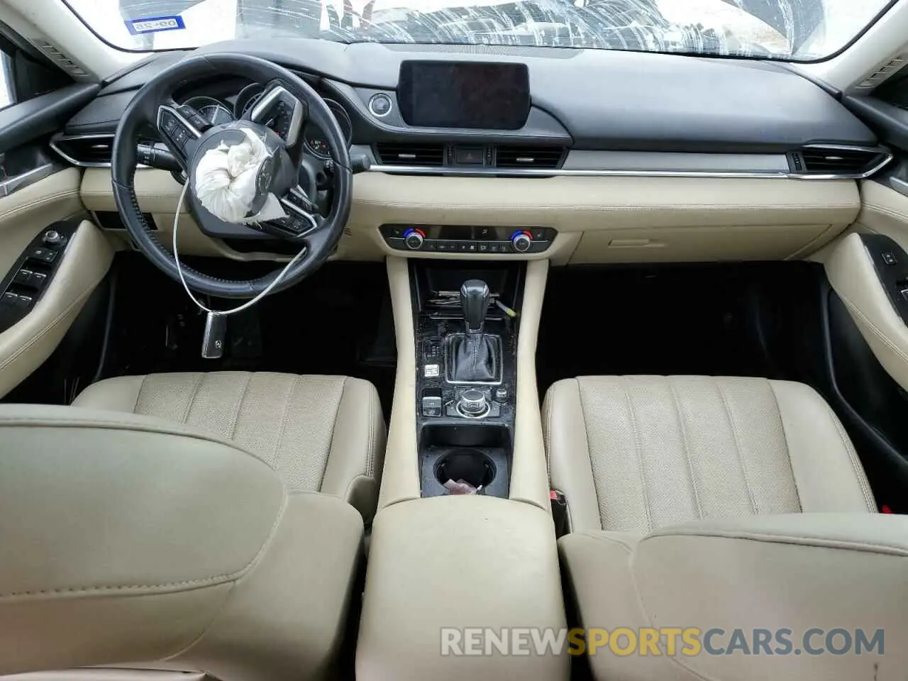 8 fotografías del automóvil dañado JM1GL1VM4M1605162 MAZDA 6 2021
