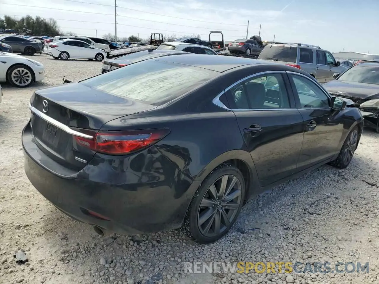 3 fotografías del automóvil dañado JM1GL1VM4M1605291 MAZDA 6 2021