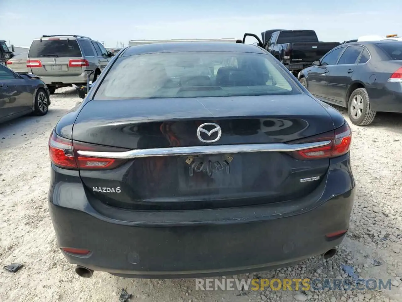 6 fotografías del automóvil dañado JM1GL1VM4M1605291 MAZDA 6 2021