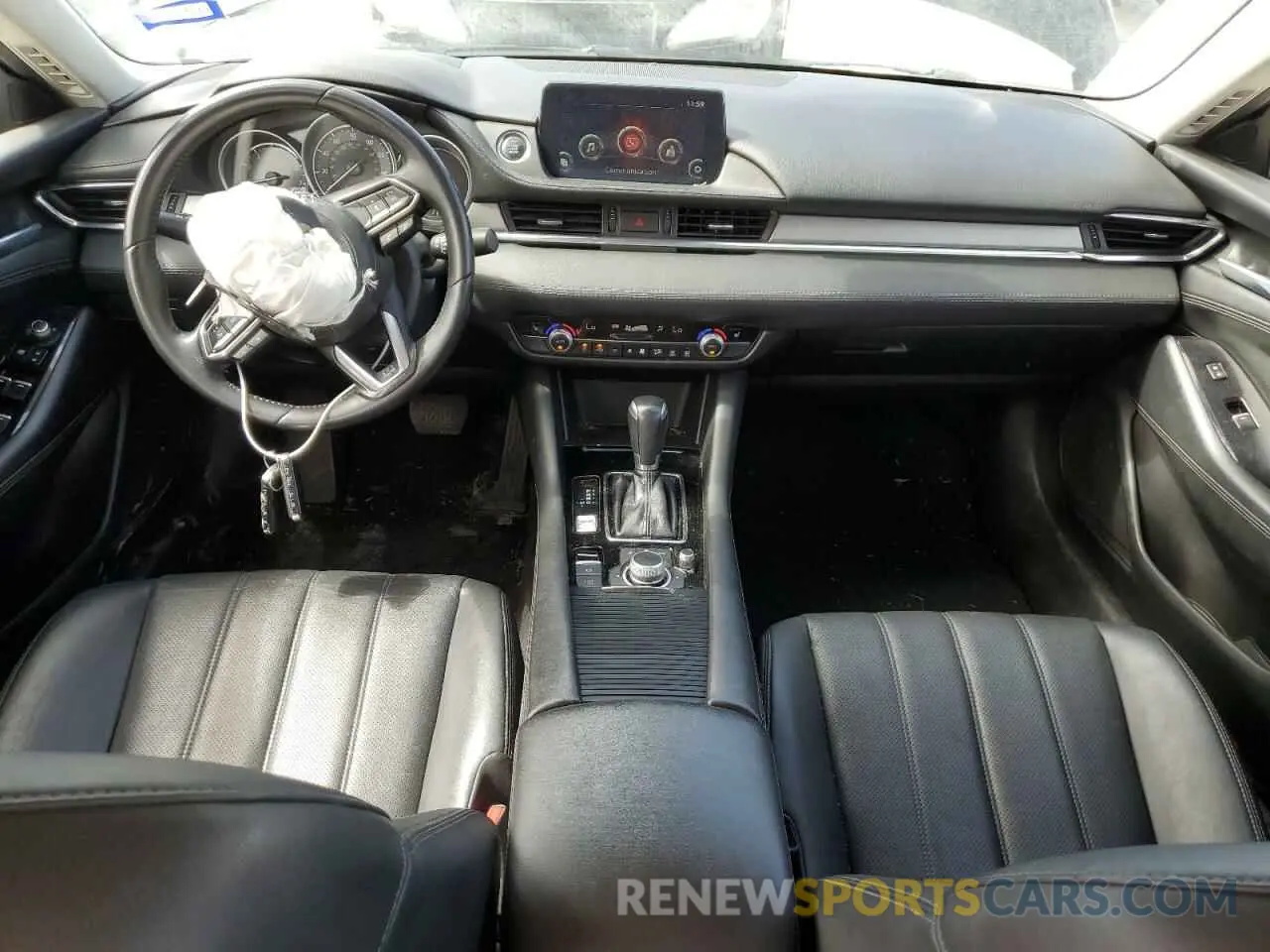 8 fotografías del automóvil dañado JM1GL1VM4M1605291 MAZDA 6 2021