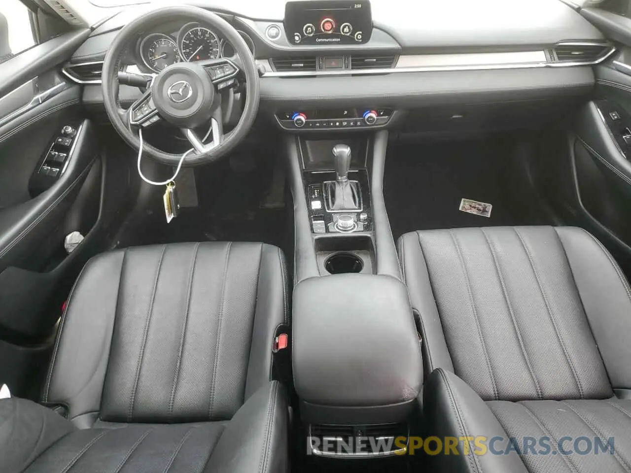 8 fotografías del automóvil dañado JM1GL1VM5M1615375 MAZDA 6 2021