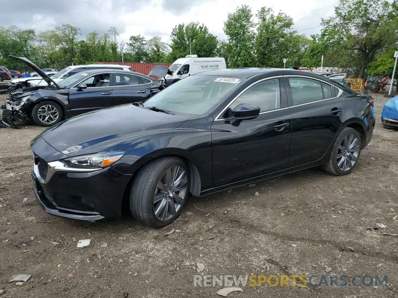 1 fotografías del automóvil dañado JM1GL1VM8M1605875 MAZDA 6 2021