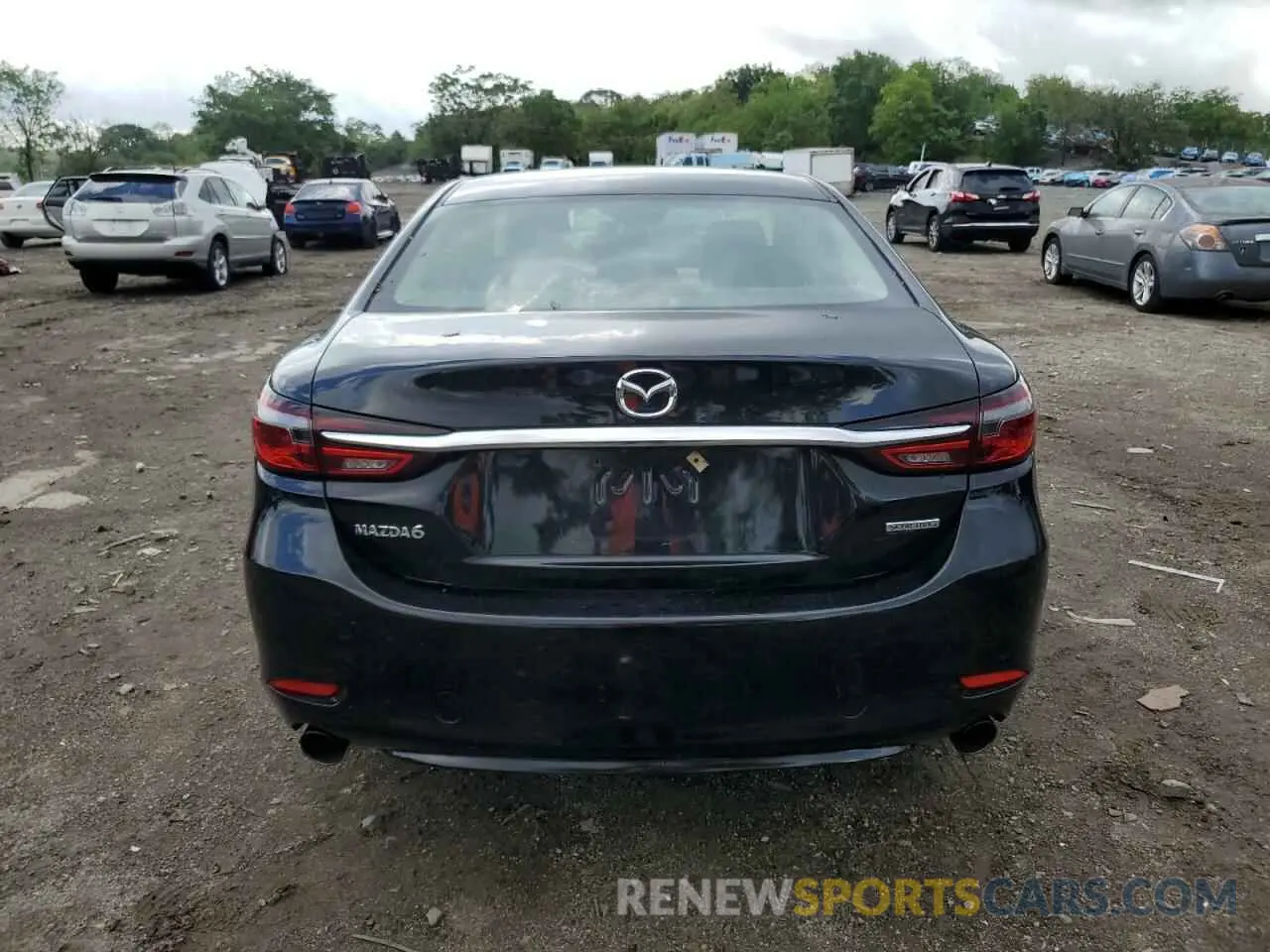 6 fotografías del automóvil dañado JM1GL1VM8M1605875 MAZDA 6 2021
