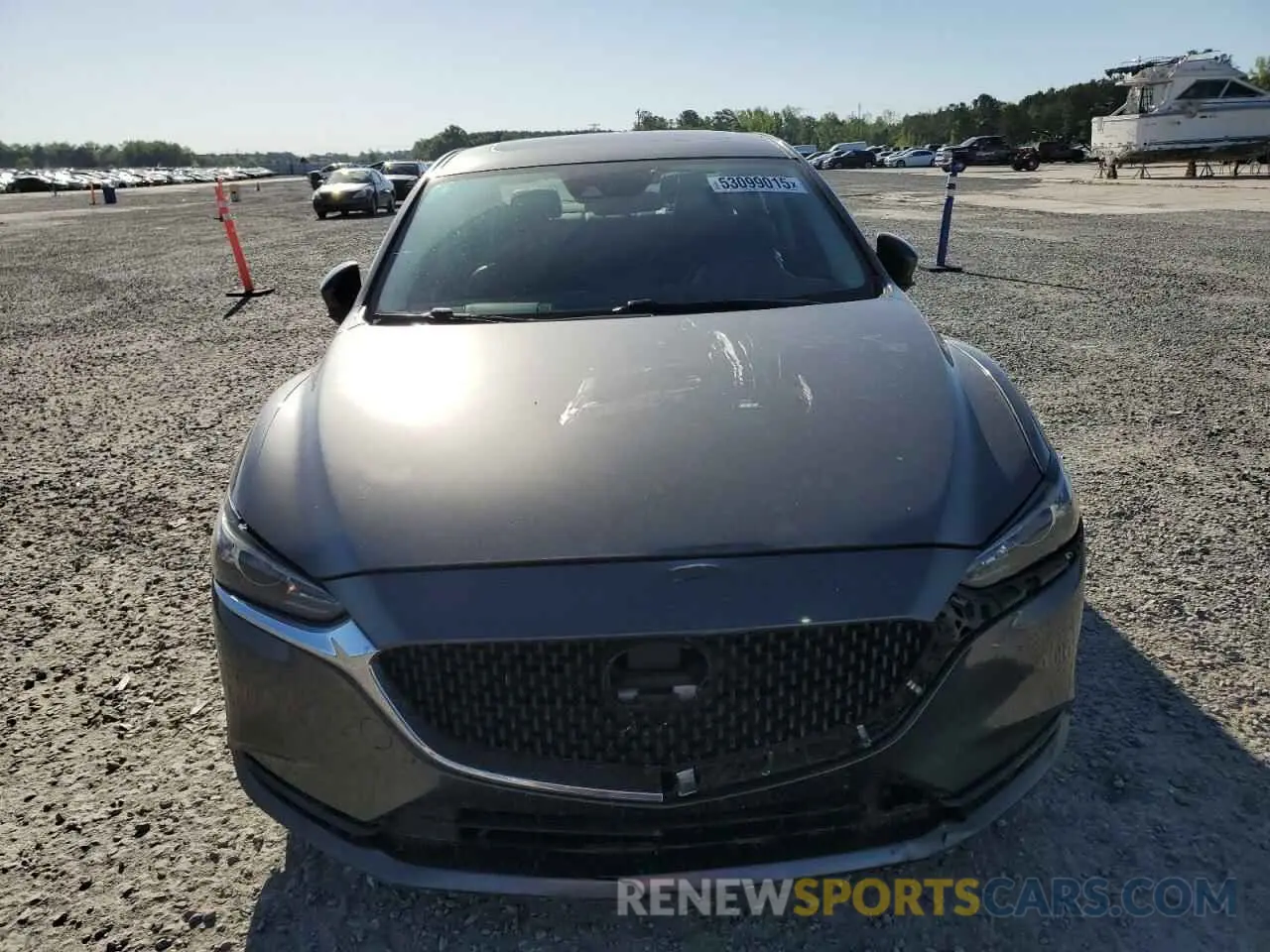 5 fotografías del automóvil dañado JM1GL1VM8M1609408 MAZDA 6 2021