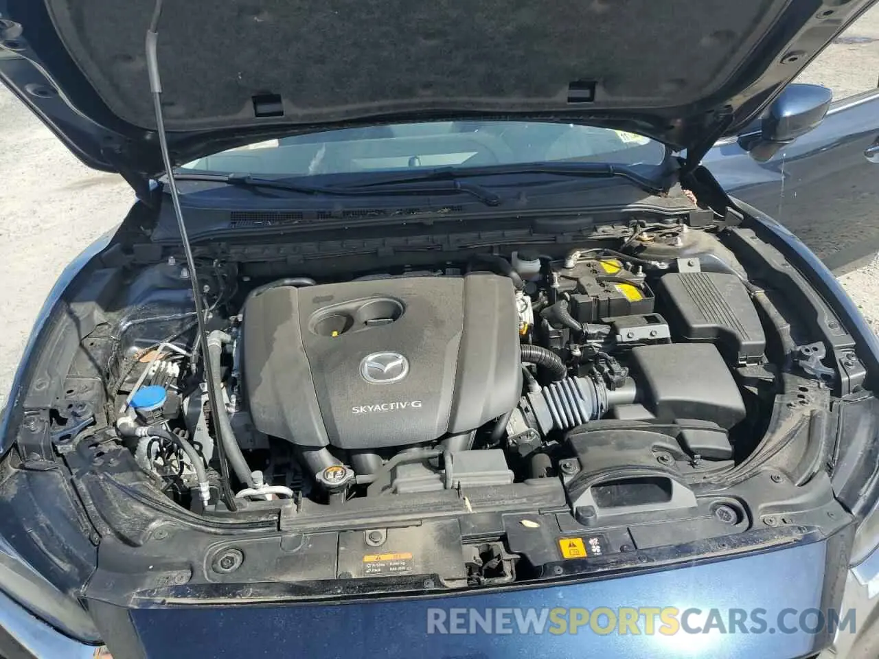 11 fotografías del automóvil dañado JM1GL1VMXM1601567 MAZDA 6 2021