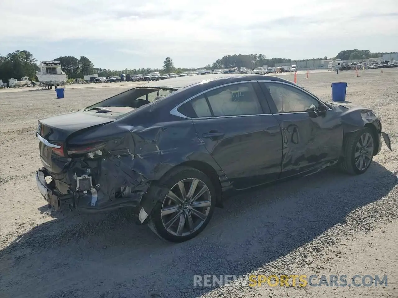 3 fotografías del automóvil dañado JM1GL1VMXM1601567 MAZDA 6 2021