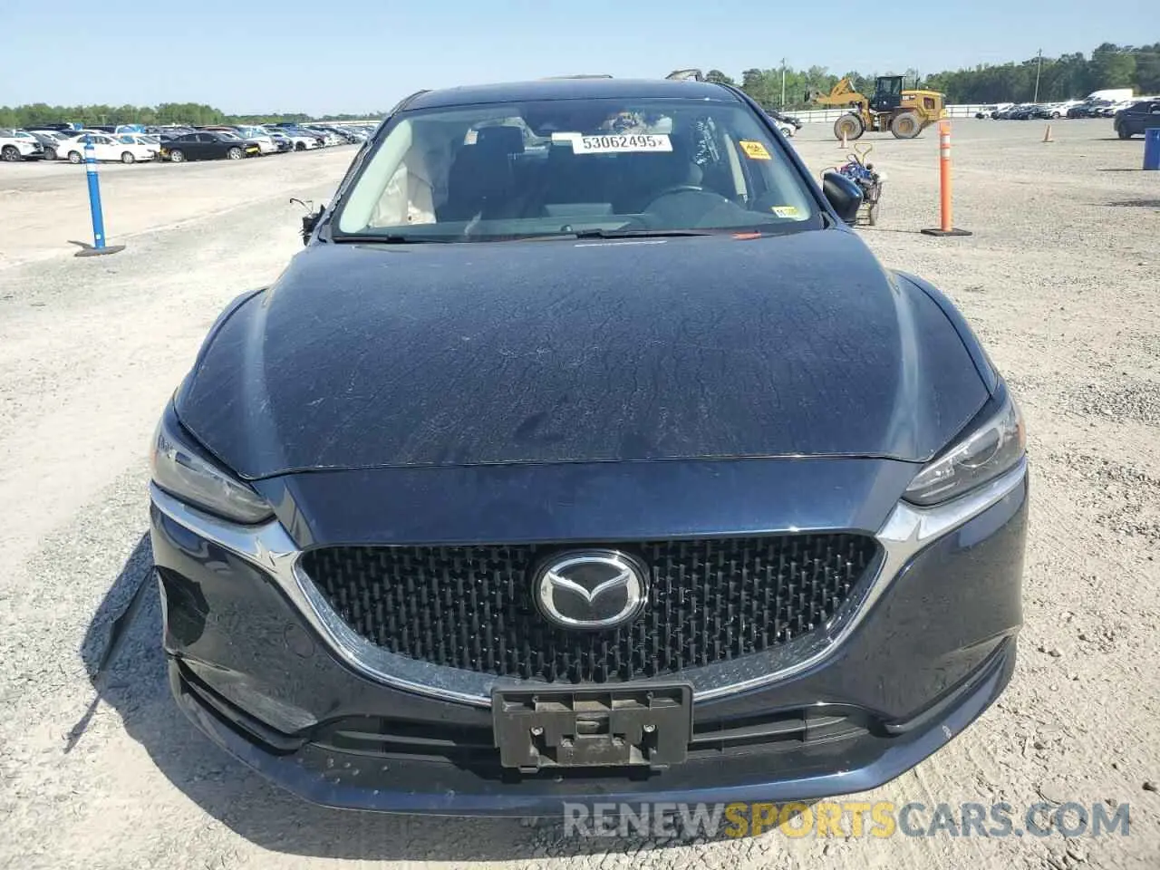 5 fotografías del automóvil dañado JM1GL1VMXM1601567 MAZDA 6 2021