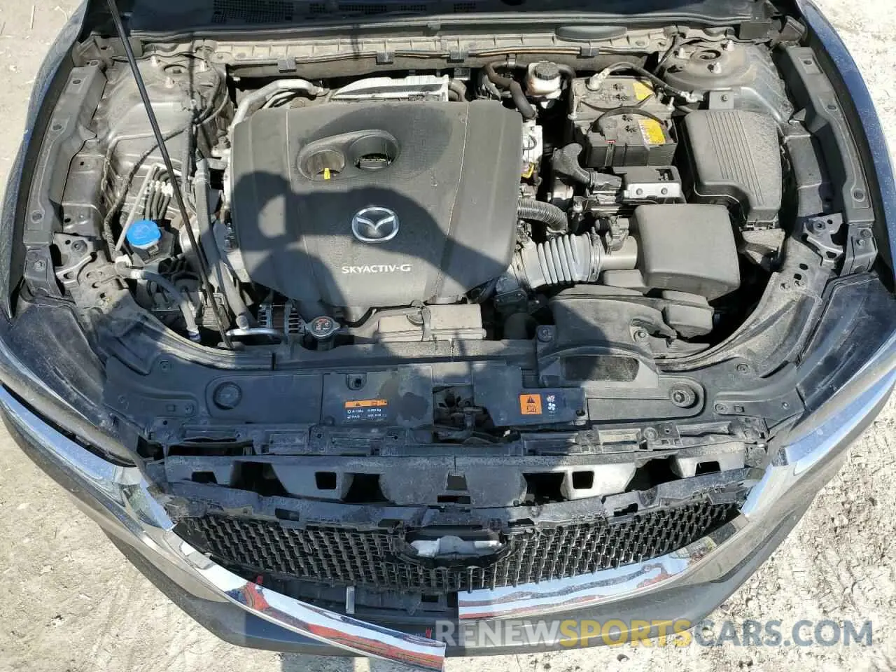 11 fotografías del automóvil dañado JM1GL1VMXM1613606 MAZDA 6 2021