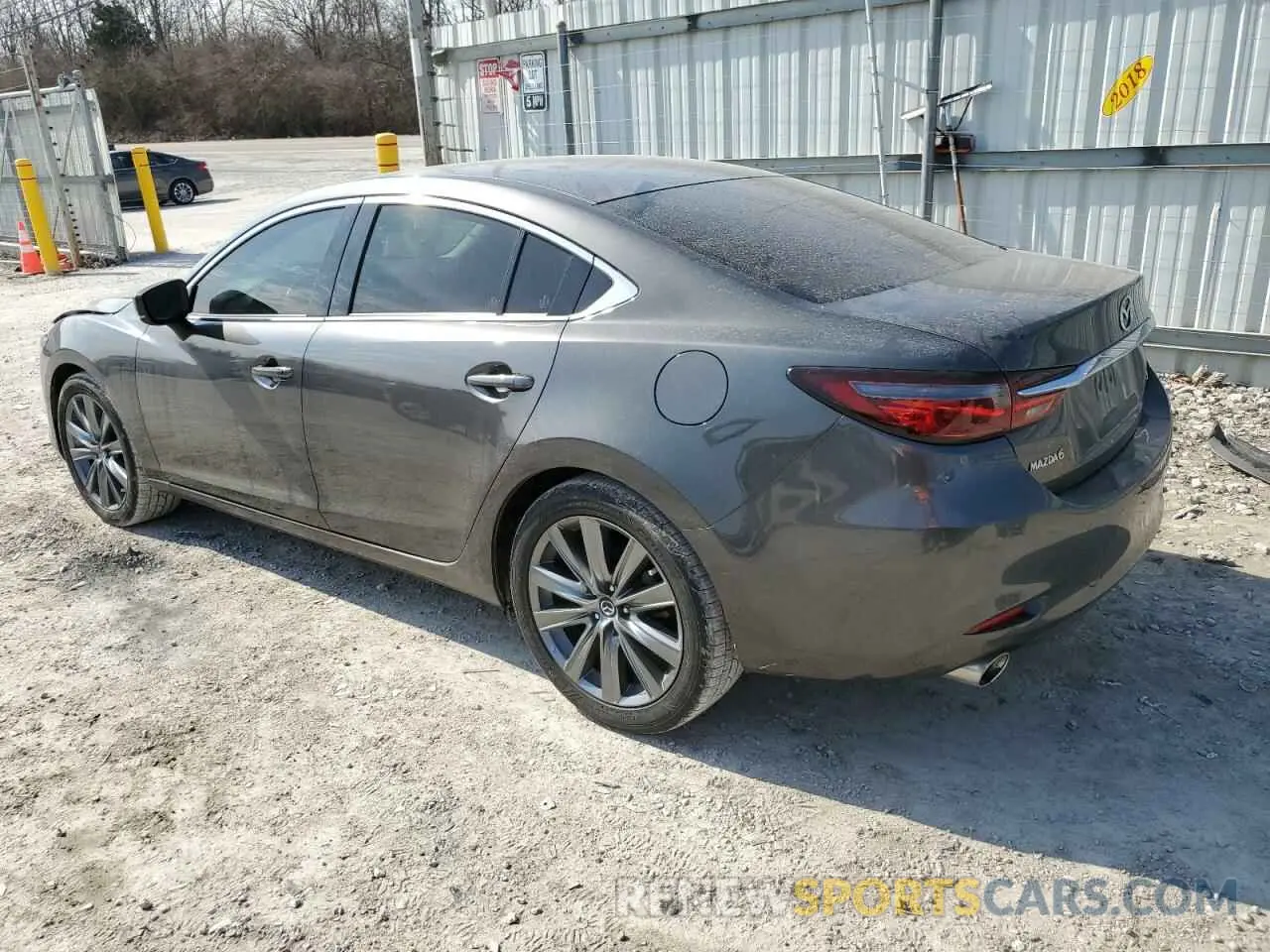 2 fotografías del automóvil dañado JM1GL1VMXM1613606 MAZDA 6 2021