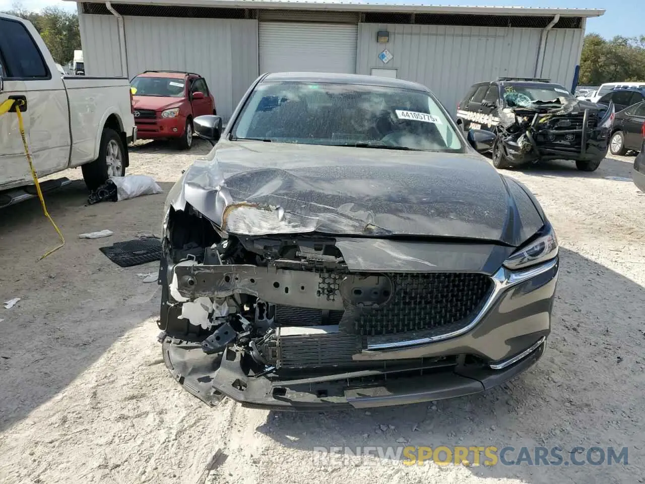 5 fotografías del automóvil dañado JM1GL1WY3M1614307 MAZDA 6 2021