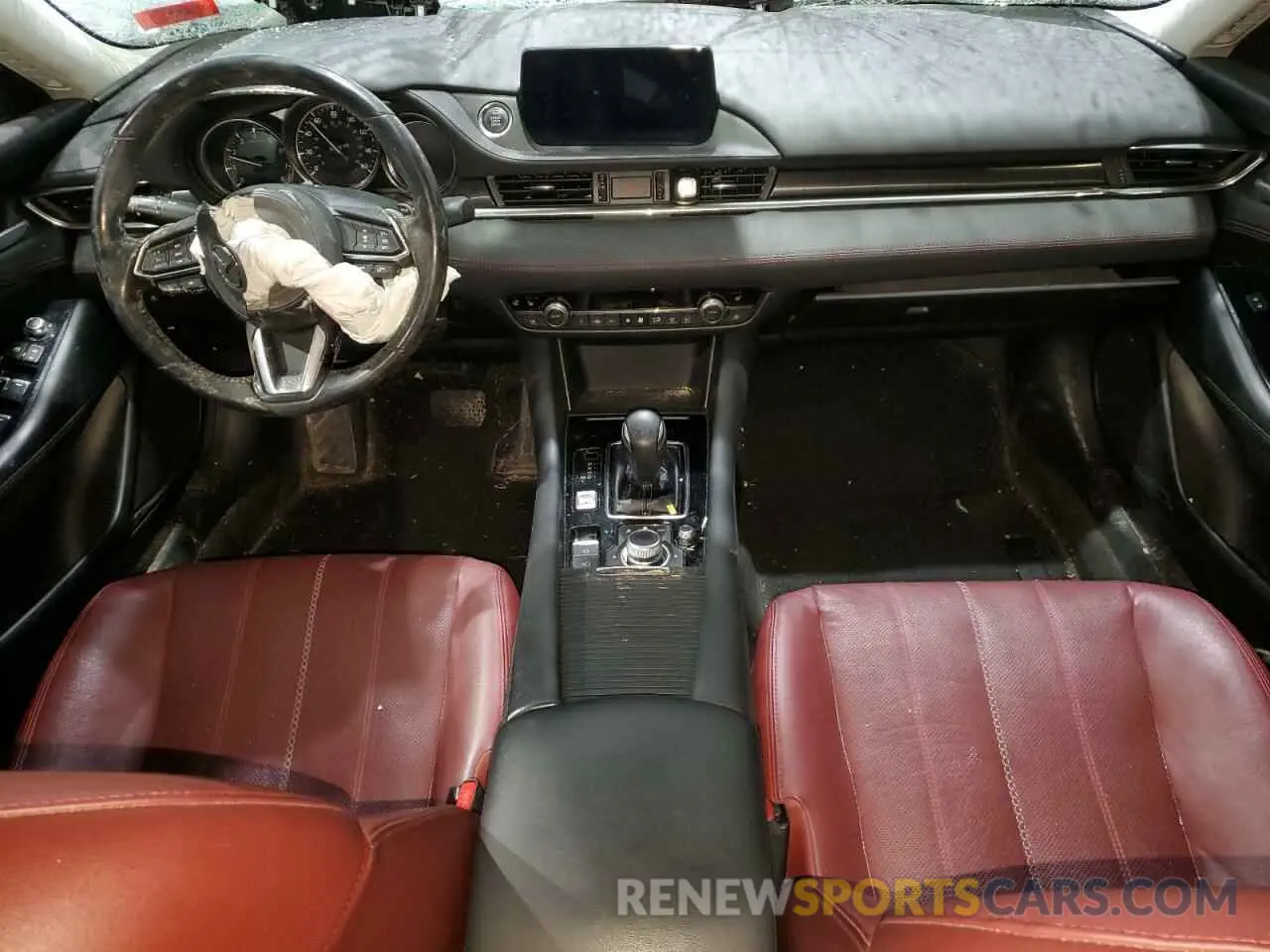 8 fotografías del automóvil dañado JM1GL1WY4M1609858 MAZDA 6 2021